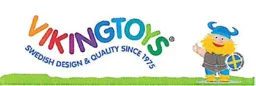 VIKINGTOYS SWEDISH DESIGN & QUALITY SINCE 1975 – varumärkesbild för Viking Toys AB