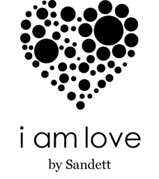 i am love by Sandett – varumärkesbild för DPOSH AB