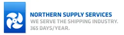 NORTHERN SUPPLY SERVICES WE SERVE THE SHIPPING INDUSTRY. 365 DAYS/YEAR. – varumärkesbild för Northern Energy & Supply AB