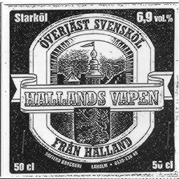 HALLANDS VAPEN ÖVERJÄST SVENSKÖL FRÅN HALLAND SOFIERO BRYGGERI LAHOLM – varumärkesbild för Kopparbergs Bryggeri Aktiebolag