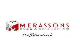 Merassons Bygg & Snickeri AB Proffshantverk – varumärkesbild för Merassons Bygg AB