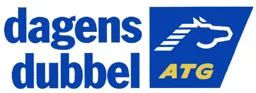 dagens dubbel ATG – varumärkesbild för Aktiebolaget Trav och Galopp