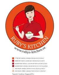 Ruby's Kitchen www.rubys-kitchen.se – varumärkesbild för Jin Jiu 9 AB