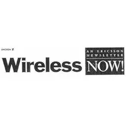 WIRELESS AN ERICSSON NEWSLETTER NOW ERICSSON – varumärkesbild för Telefonaktiebolaget LM Ericsson