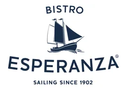 BISTRO ESPERANZA SAILING SINCE 1902 – varumärkesbild för Bistro aboard AB