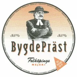 BYGDEPRÄST FALKÖPINGS MEJERI – varumärkesbild för Falköpings Mejeri ekonomisk förening