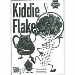 KIDDIE FLAKES SIGNUM SOCKERROSTADE FLINGOR AV MAJS – varumärkesbild för Coop Östra Försäljning AB