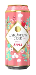 LUSTGÅRDENS CIDER LG 4,5% 50 CL TORR ÄPPLE – varumärkesbild för Aktiebolaget Åbro Bryggeri
