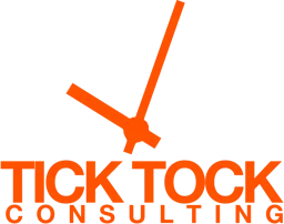 Tick Tock Consulting – varumärkesbild för Tick Tock Consulting AB