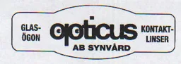 glasögon kontaktlinser opticus ab synvård – varumärkesbild för Opticus Ulricehamn AB