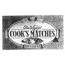 The Original COOK'S MATCHES WIPE-CLEAN BOX – varumärkesbild för Swedish Match Industries Aktiebolag