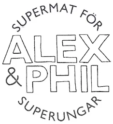ALEX  & PHIL SUPERMAT FÖR SUPERUNGAR – varumärke, Alex&Phil AB