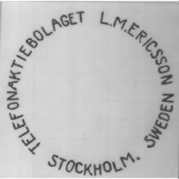 TELEFONAKTIEBOLAGET L.M.ERICSSON SWEDEN STOCKHOLM. – varumärkesbild för Telefonaktiebolaget LM Ericsson
