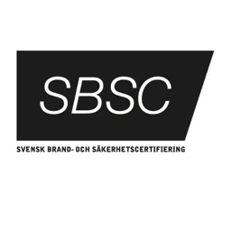 SBSC SVENSK BRAND- OCH SÄKERHETSCERTIFIERING – varumärke, Svensk Brand- och Säkerhetscertifiering AB