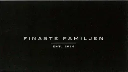 FINASTE FAMILJEN EST. 2016 – varumärkesbild för TV4 Aktiebolag