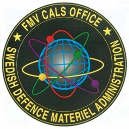 FMV CALS OFFICE SWEDISH DEFENCE MATERIEL ADMINISTRATION – varumärkesbild för FÖRSVARETS MATERIELVERK