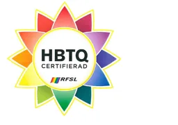 HBTQ CERTIFIERAD RFSL – varumärkesbild för RFSL Utbildning AB