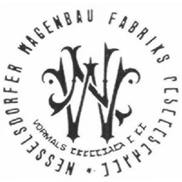 NESSELSDORFER WAGENBAU FABRIKS VORMALS – varumärkesbild för Vetduvad Aktiebolag