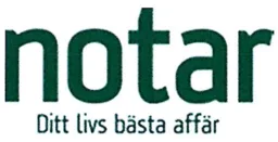 notar Ditt livs bästa affär – varumärkesbild för Notar Sverige AB