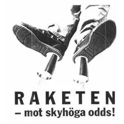 RAKETEN - MOT SKYHÖGA ODDS – varumärkesbild för Aktiebolaget Trav och Galopp