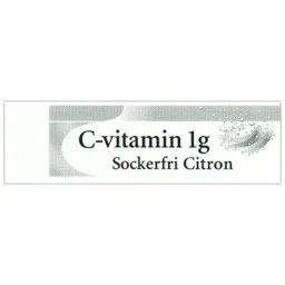 C-VITAMIN 1G SOCKERFRI CITRON – varumärkesbild för ACO Hud Nordic AB
