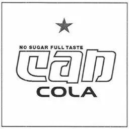 CAN COLA NO SUGAR FULL TASTE – varumärke, Norrvea Holding AB