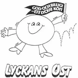 LYCKANS OST GOD OCH BILLIG - ETT LYCKAT KÖP – varumärkesbild för O. Kavli Aktiebolag