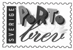 SVERIGE PoRTo brev – varumärkesbild för PostNord Group AB