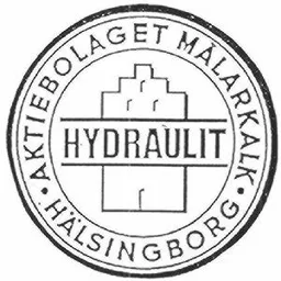 AKTIEBOLAGET MÅLARKALK HYDRAULIT HÄLSINGBORG – varumärkesbild för Målarkalk Aktiebolag