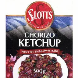 CHORIZO KETCHUP MED HET SMAK AV VITLÖK – varumärkesbild för Unilever Sverige AB