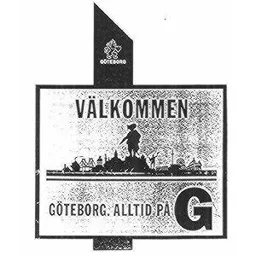 GÖTEBORG VÄLKOMMEN GÖTEBORG ALLTID PÅ G – varumärkesbild för Göteborg & Co AB
