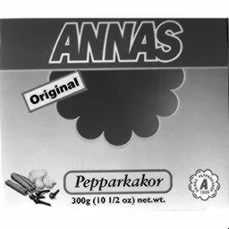 ANNAS ORIGINAL PEPPARKAKOR – varumärkesbild för Aktiebolaget Annas Pepparkakor