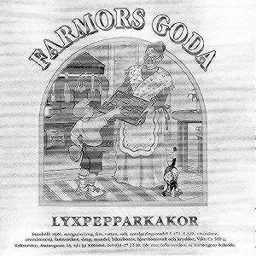 FARMORS GODA LYXPEPPARKAKOR – varumärkesbild för Presentkakan i Göteborg Aktiebolag