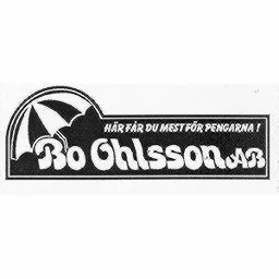 BO OHLSSON HÄR FÅR DU MEST FÖR PENGARNA ! – varumärke, Bo Ohlsson i Tomelilla Aktiebolag