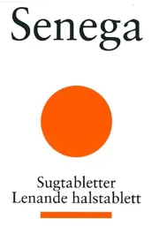 SENEGA SUGTABLETTER LENANDE HALSTABLETT – varumärke, Recip AB