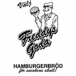 Välj Freddy's Goda HAMBURGERBRÖD för smakens skull! – varumärke, Selleberga Bageri Aktiebolag