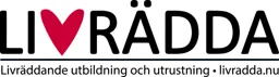 LIVRÄDDA LIVRÄDDANDE UTBILDNING OCH UTRUSTNING LIVRADDA.NU – varumärkesbild för Livrädda Sverige AB