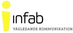 i infab VÄGLEDANDE KOMMUNIKATION – varumärkesbild för Infab Kommunikation AB