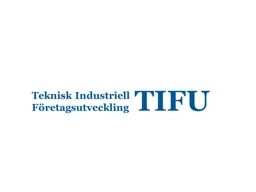 Teknisk Industriell Företagsutveckling TIFU – varumärkesbild för Slutplattan CEFIO 119925 AB