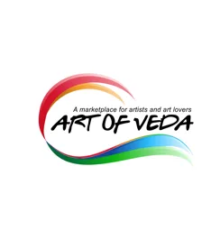 ART OF VEDA A marketplace for artists and art lovers – varumärkesbild för Infusion AB