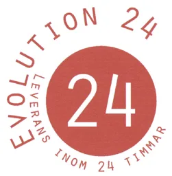 EVOLUTION 24 LEVERANS INOM 24 TIMMAR – varumärke, Water and Laser Technology i Vansbro Aktiebolag