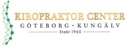 KIROPRAKTOR CENTER GÖTEBORG KUNGÄLV Etabl 1965 – varumärkesbild för Kungälvs Kiropraktor Center AB