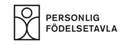 PERSONLIG FÖDELSETAVLA – varumärkesbild för The Birth Poster AB