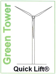 Green Tower Quick Lift – varumärkesbild för Oscar Strandberg AB
