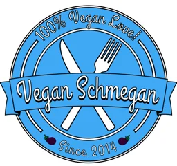 Vegan Schmegan 100% Vegan Love! Since 2014 – varumärkesbild för Vego Schmegan AB