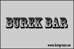 BUREK BAR www.kmgross.se – varumärke, K & M Gross AB