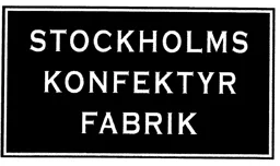 STOCKHOLMS KONFEKTYR FABRIK – varumärke, Konfektyrfabriken Aroma AB
