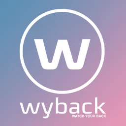 w wyback WATCH YOUR BACK – varumärkesbild för Wyback AB