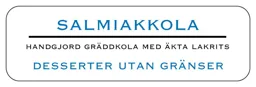 Salmiakkola Handgjord gräddkola med äkta lakrits Desserter utan gränser – varumärkesbild för Desserter utan gränser AB