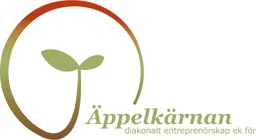 Äppelkärnan diakonalt entreprenörskap ek för – varumärkesbild för Stacke Media Aktiebolag